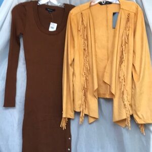 Colleen Lopez fringe jacket combo